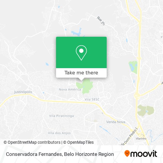 Conservadora Fernandes map
