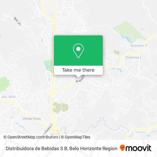 Distribuidora de Bebidas S B map