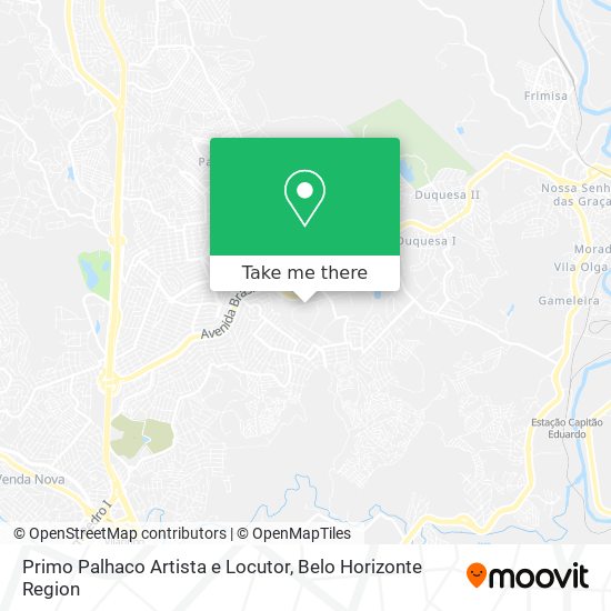 Primo Palhaco Artista e Locutor map