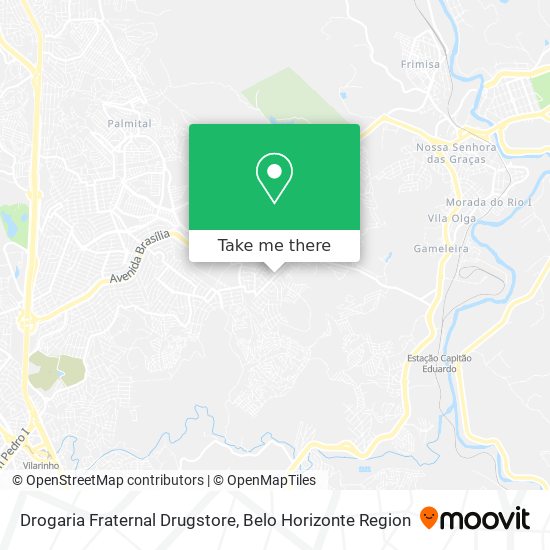 Drogaria Fraternal Drugstore map