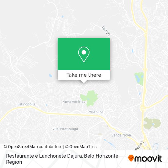 Restaurante e Lanchonete Dajura map