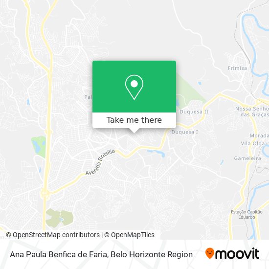Ana Paula Benfica de Faria map