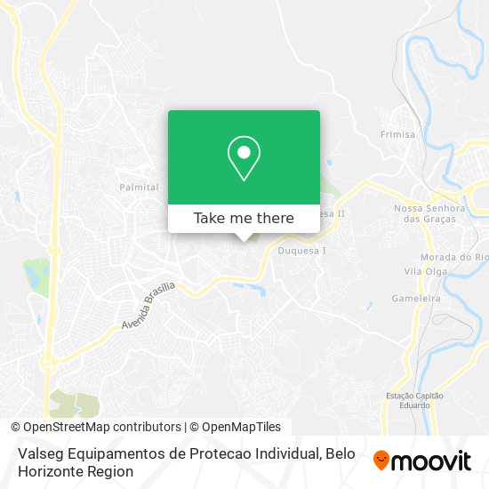 Valseg Equipamentos de Protecao Individual map