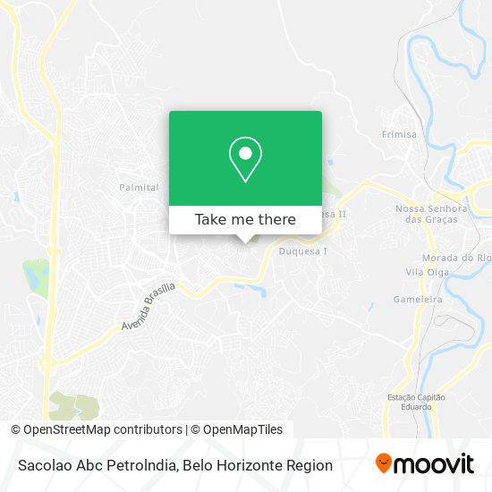 Sacolao Abc Petrolndia map