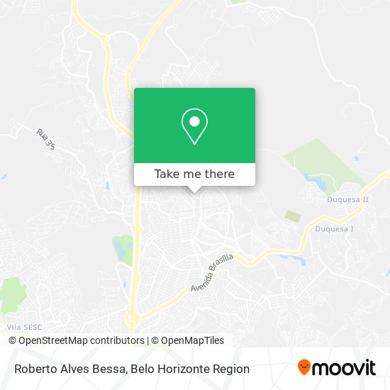 Roberto Alves Bessa map