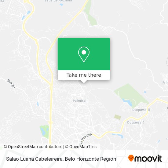Salao Luana Cabeleireira map