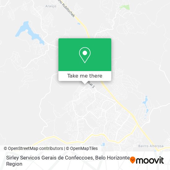 Sirley Servicos Gerais de Confeccoes map