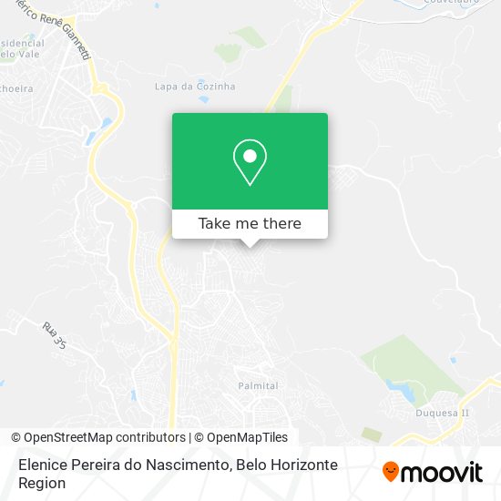 Elenice Pereira do Nascimento map
