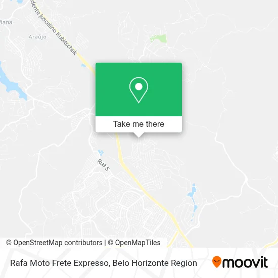 Rafa Moto Frete Expresso map