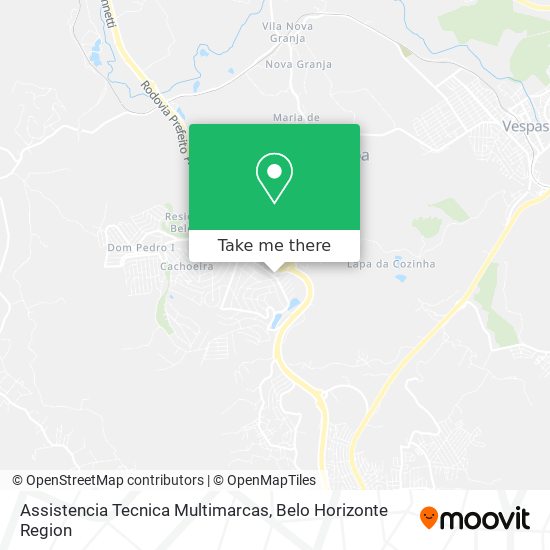 Assistencia Tecnica Multimarcas map