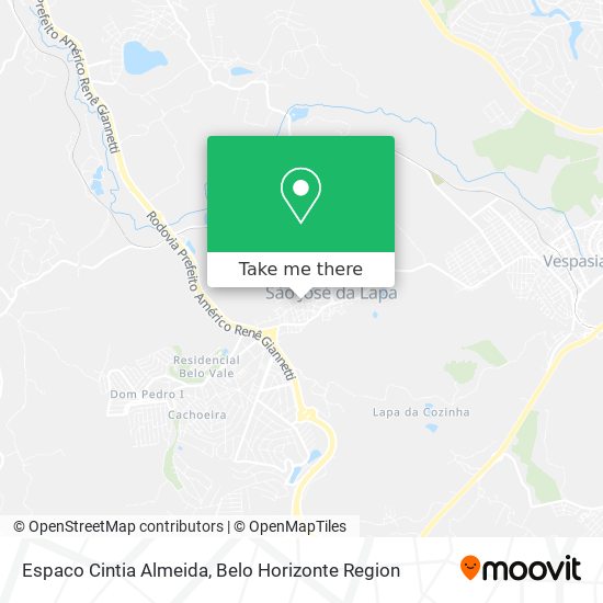 Espaco Cintia Almeida map