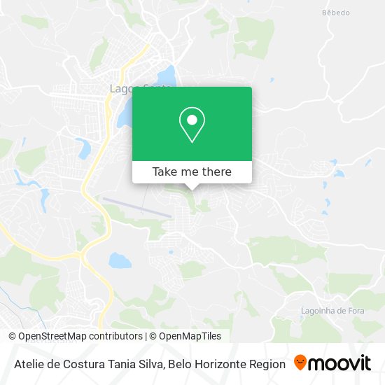 Atelie de Costura Tania Silva map