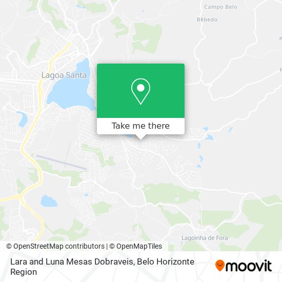 Lara and Luna Mesas Dobraveis map