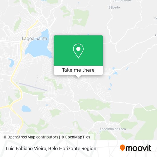 Luis Fabiano Vieira map