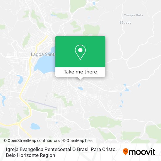 Igreja Evangelica Pentecostal O Brasil Para Cristo map
