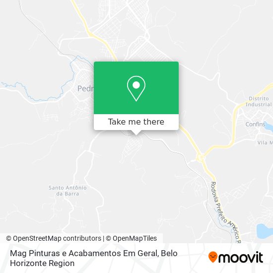 Mag Pinturas e Acabamentos Em Geral map