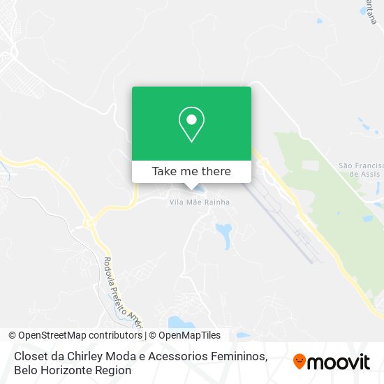 Closet da Chirley Moda e Acessorios Femininos map