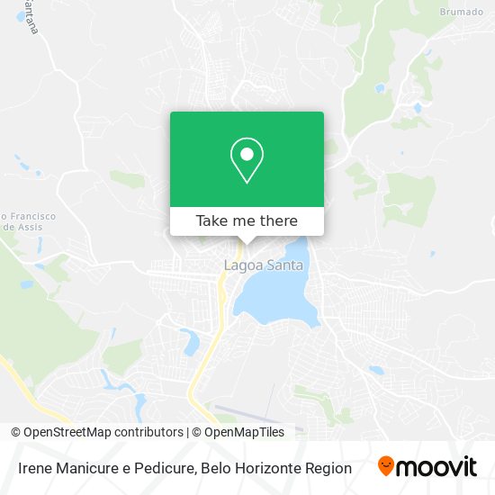 Irene Manicure e Pedicure map