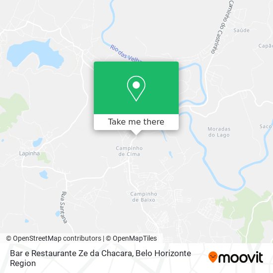 Bar e Restaurante Ze da Chacara map