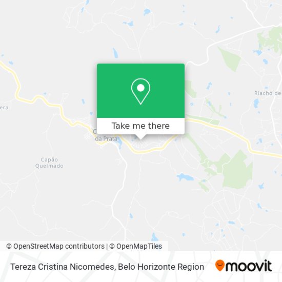 Tereza Cristina Nicomedes map