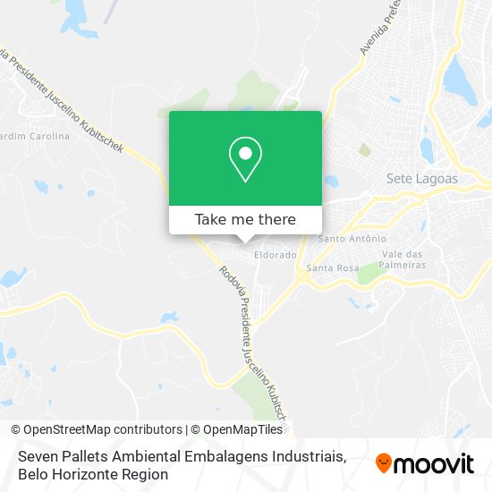 Seven Pallets Ambiental Embalagens Industriais map