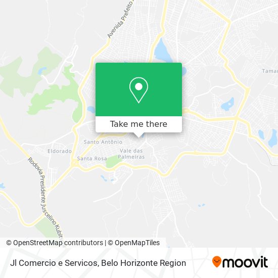 Jl Comercio e Servicos map