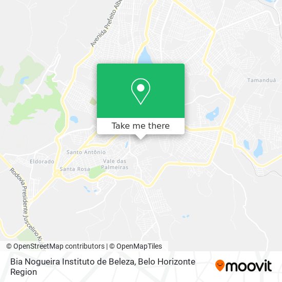 Bia Nogueira Instituto de Beleza map