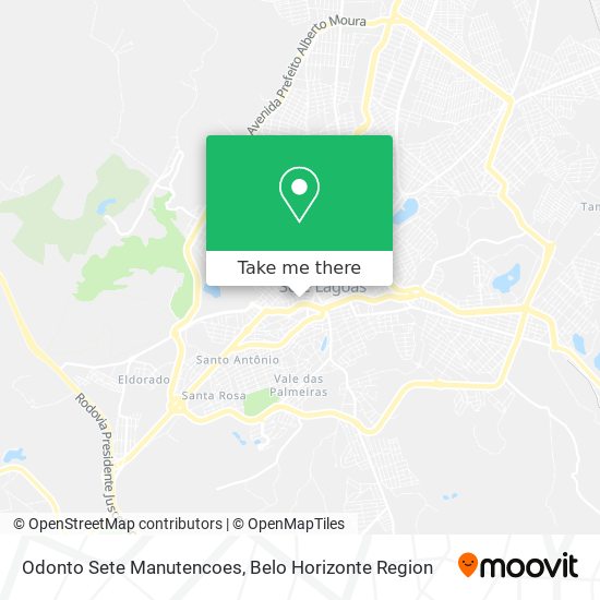 Odonto Sete Manutencoes map