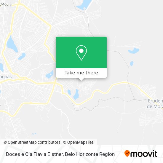 Doces e Cia Flavia Elstner map