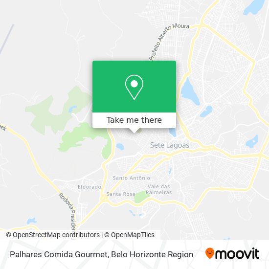 Palhares Comida Gourmet map
