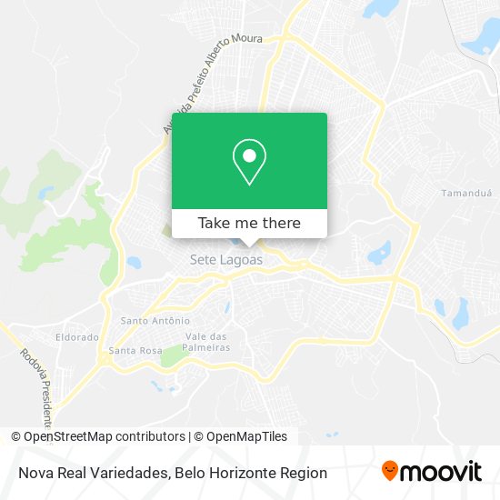 Nova Real Variedades map
