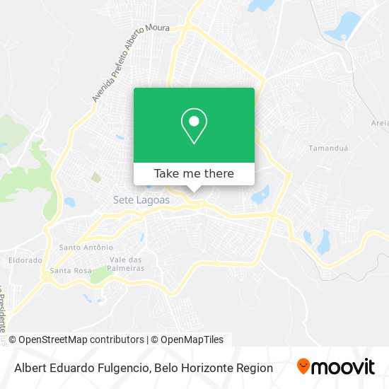 Albert Eduardo Fulgencio map