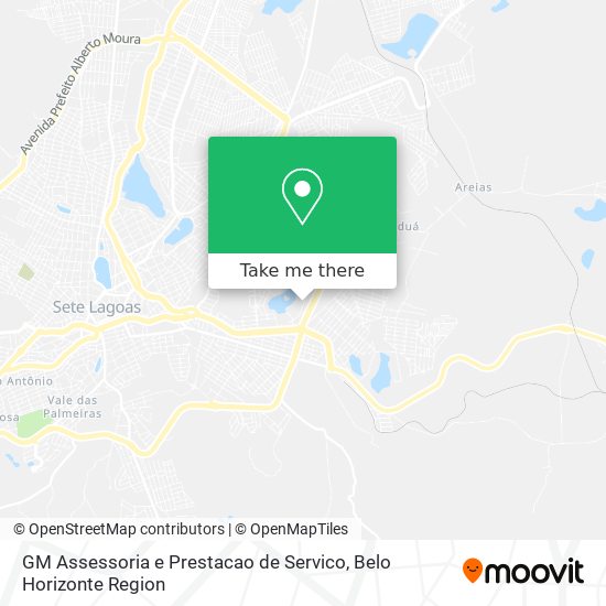 GM Assessoria e Prestacao de Servico map