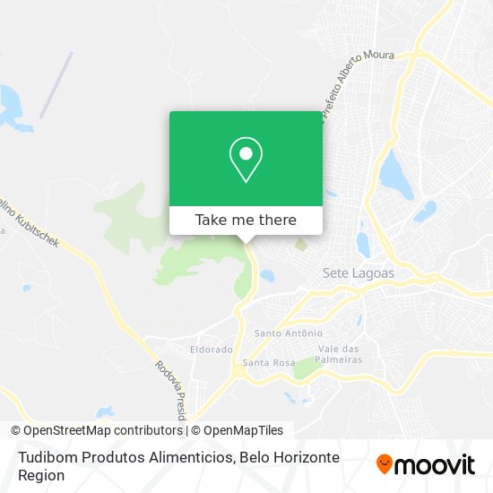 Tudibom Produtos Alimenticios map