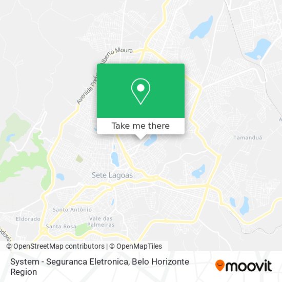 System - Seguranca Eletronica map