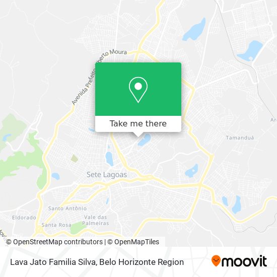 Lava Jato Familia Silva map