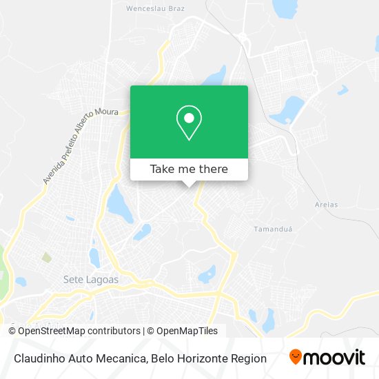 Claudinho Auto Mecanica map