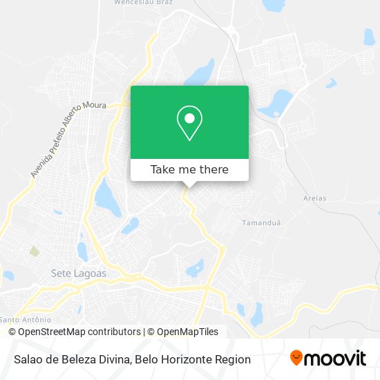 Salao de Beleza Divina map
