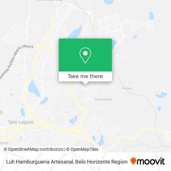 Luh Hamburgueria Artesanal map
