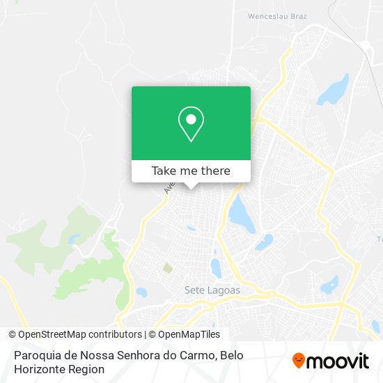 Paroquia de Nossa Senhora do Carmo map