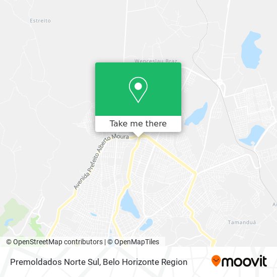 Premoldados Norte Sul map