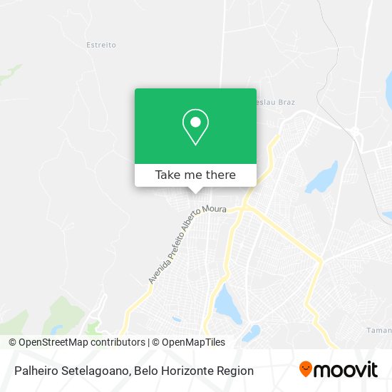Palheiro Setelagoano map