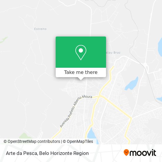 Arte da Pesca map