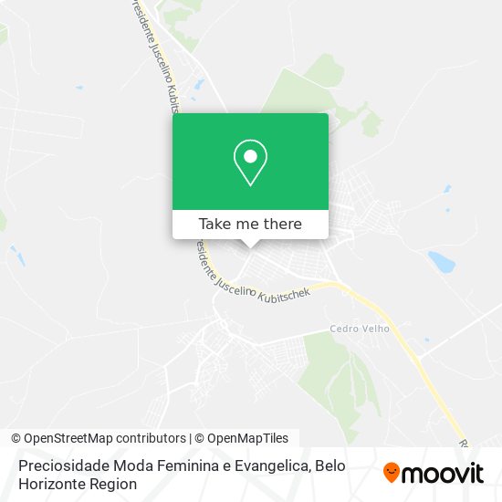 Preciosidade Moda Feminina e Evangelica map