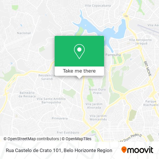 Rua Castelo de Crato 101 map