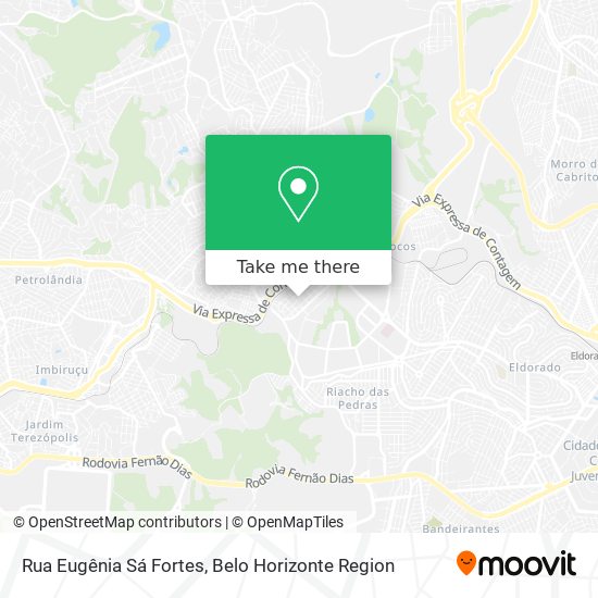 Rua Eugênia Sá Fortes map