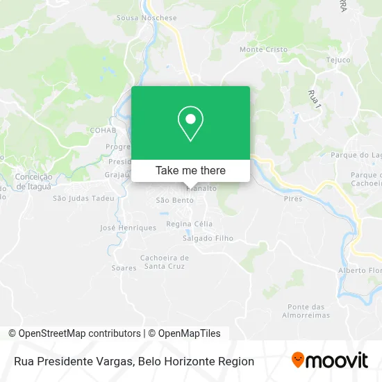 Rua Presidente Vargas map