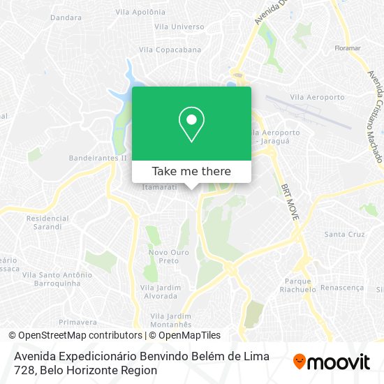 Avenida Expedicionário Benvindo Belém de Lima 728 map