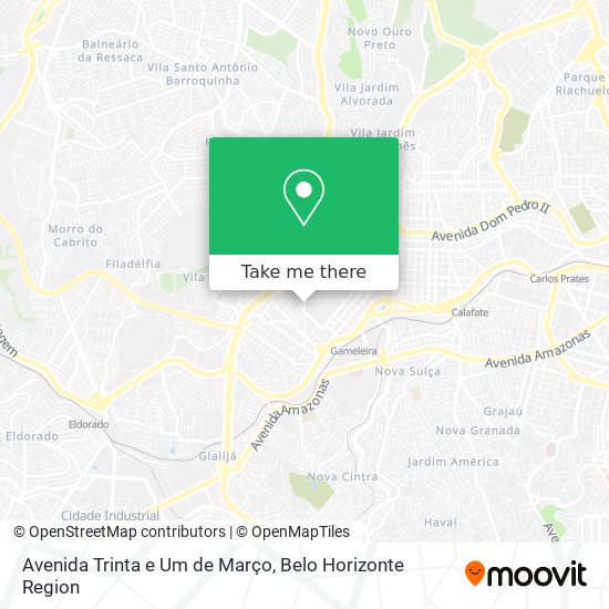 Avenida Trinta e Um de Março map