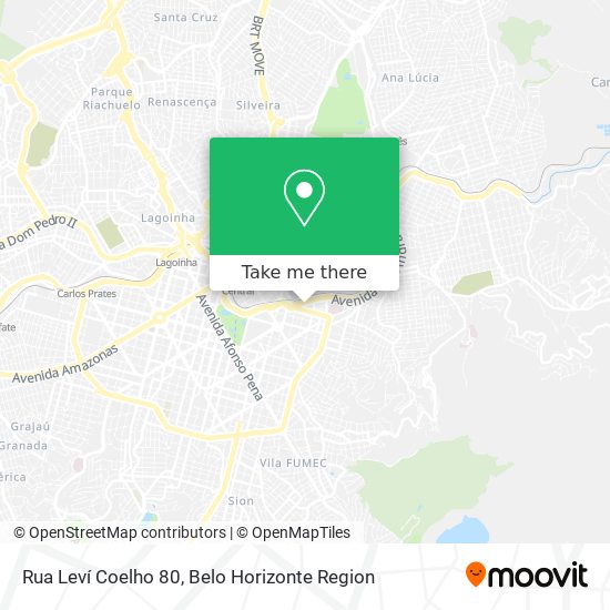Rua Leví Coelho 80 map